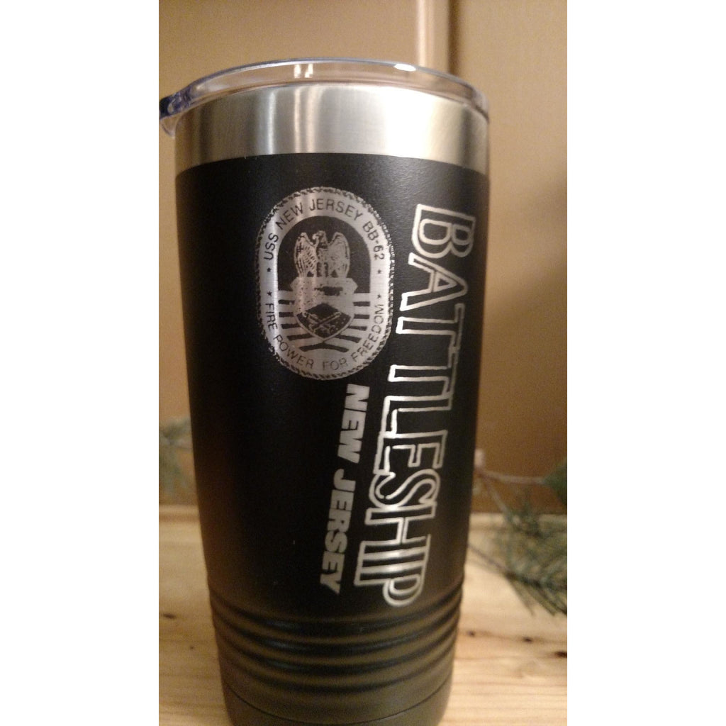 CUSTOMIZABLE 20 oz. WITH HANDLE POWDER COATED VACUUM SEALED STAINLESS –  Make Your Mark Customs